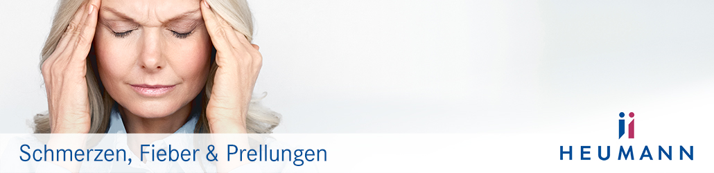 Schmerzen, Fieber & Prellungen