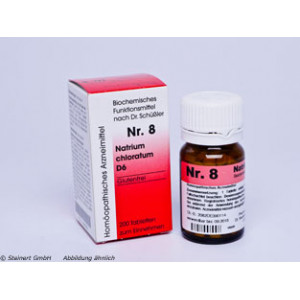 Produktbild von BIOCHEMIE 8 Natrium chloratum D 6 Tabletten