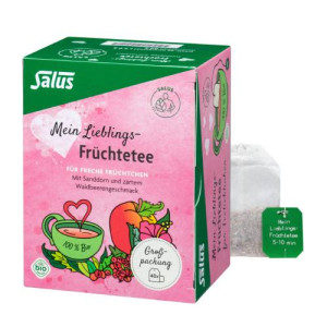 Produktbild von MEIN LIEBLINGS-Früchte-Tee Bio Salus Filterbeutel