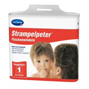 Produktbild von STRAMPELPETER Flockenwindeln Saugstärke 1
