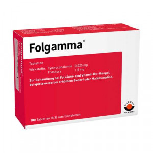 Produktbild von FOLGAMMA Tabletten