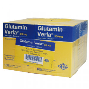 Produktbild von GLUTAMIN VERLA überzogene Tabletten