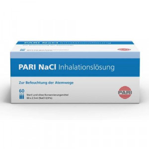 Produktbild von PARI NaCl Inhalationslösung Ampullen