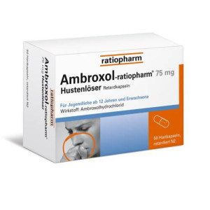 Produktbild von AMBROXOL-ratiopharm 75 mg Hustenlöser Retardkaps.