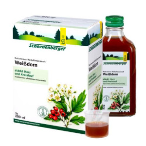 Produktbild von WEISSDORN SAFT Schoenenberger Heilpflanzensäfte