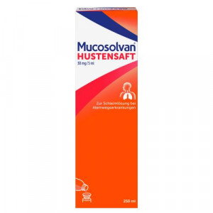 Produktbild von MUCOSOLVAN Saft 30 mg/5 ml