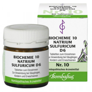 Produktbild von BIOCHEMIE 10 Natrium sulfuricum D 6 Tabletten