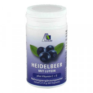 Produktbild von HEIDELBEER KAPSELN+Lutein+C+E
