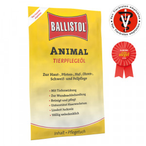 Produktbild von BALLISTOL animal Pflegetücher vet.