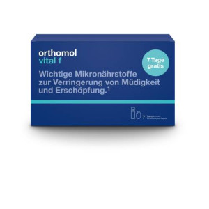 Produktbild von ORTHOMOL Vital F Trinkfläschchen/Kaps.Kombipack.