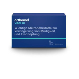 Produktbild von ORTHOMOL Vital M Trinkfläschchen/Kaps.Kombipack.