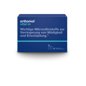 Produktbild von ORTHOMOL Vital M Trinkfläschchen/Kaps.Kombipack.