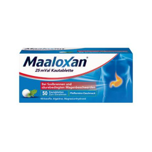 Produktbild von MAALOXAN 25 mVal Kautabletten