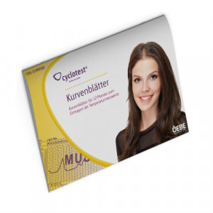 Produktbild von CYCLOTEST Kurvenblätter für Fruchtbarkeitsprofil