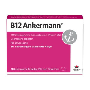 Produktbild von B12 ANKERMANN überzogene Tabletten