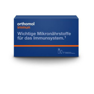 Produktbild von ORTHOMOL Immun Trinkfläschchen/Tabl.Kombipack.