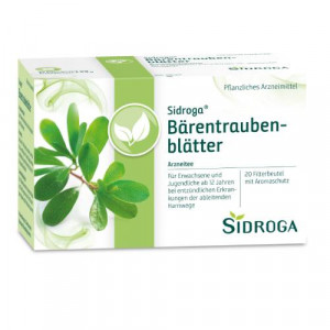 Produktbild von SIDROGA Bärentraubenblättertee Filterbeutel