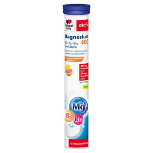 Produktbild von DOPPELHERZ Magnesium 400+B1+B6+B12+Folsäure BTA