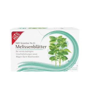 Produktbild von H&S Melissenblätter Filterbeutel