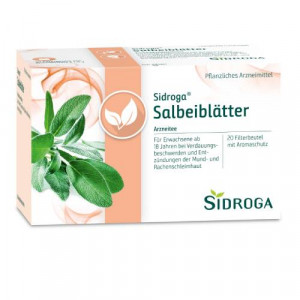 Produktbild von SIDROGA Salbeiblätter Tee Filterbeutel
