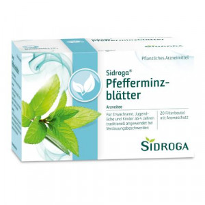 Produktbild von SIDROGA Pfefferminzblätter Tee Filterbeutel