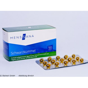 Produktbild von SCHWARZKÜMMEL MENSSANA Kapseln