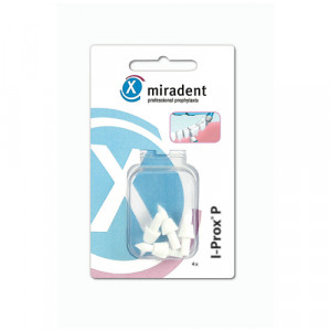 Produktbild von MIRADENT Ersatz Spitzbürsten I-Prox P weiß soft
