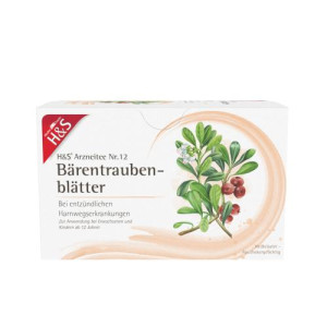Produktbild von H&S Bärentraubentee Filterbeutel