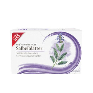 Produktbild von H&S Salbeiblätter Tee Filterbeutel
