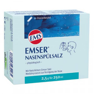 Produktbild von EMSER Nasenspülsalz physiologisch Btl.