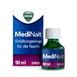 Produktbild von WICK MediNait Erkältungssirup für die Nacht
