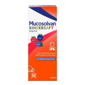 Produktbild von MUCOSOLVAN Kindersaft 30 mg/5 ml