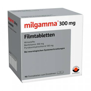 Produktbild von MILGAMMA 300 mg Filmtabletten