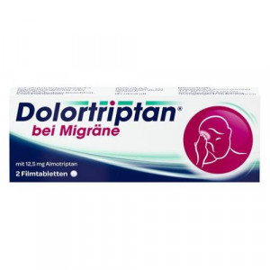 Produktbild von DOLORTRIPTAN bei Migräne Filmtabletten