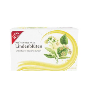 Produktbild von H&S Lindenblüten Tee Filterbeutel