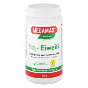 Produktbild von MEGAMAX Soja Eiweiß Schoko Pulver