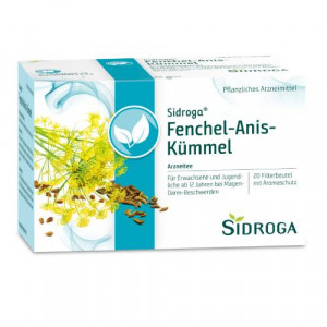 Produktbild von SIDROGA Fenchel Anis Kümmel Tee Filterbeutel
