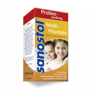 Produktbild von SANOSTOL Multi-Vitamin Saft Probierpackung
