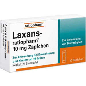 Produktbild von LAXANS-ratiopharm 10 mg Zäpfchen