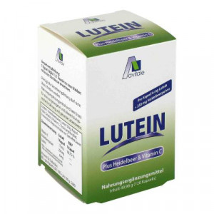 Produktbild von LUTEIN KAPSELN 6 mg+Heidelbeer
