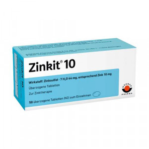 Produktbild von ZINKIT 10 überzogene Tabletten