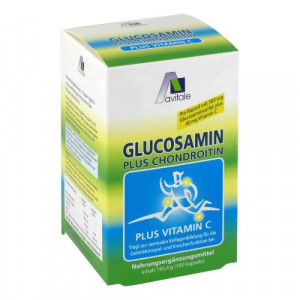 Produktbild von GLUCOSAMIN 500 mg+Chondroitin 400 mg Kapseln