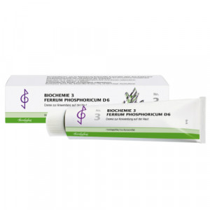Produktbild von BIOCHEMIE 3 Ferrum phosphoricum D 6 Creme