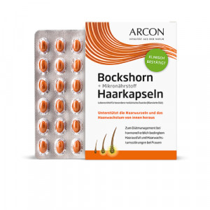 Produktbild von BOCKSHORN+Mikronährstoff Haarkapseln Tisane plus