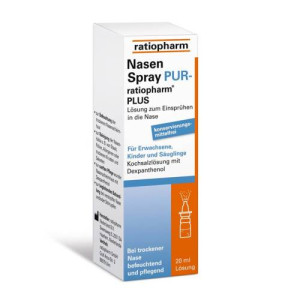 Produktbild von NASENSPRAY PUR-ratiopharm PLUS
