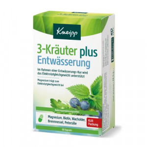 Produktbild von KNEIPP 3-Kräuter Entwässerung Kapseln