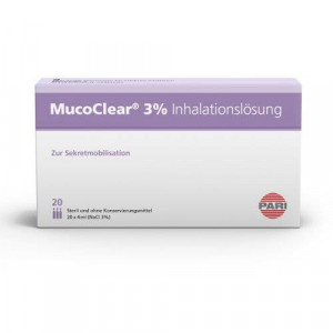 Produktbild von MUCOCLEAR 3% NaCl Inhalationslösung