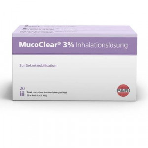 Produktbild von MUCOCLEAR 3% NaCl Inhalationslösung