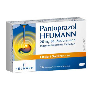Produktbild von PANTOPRAZOL Heumann 20 mg b.Sodbrennen msr.Tabl.