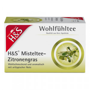 Produktbild von H&S Misteltee Mischung mit Zitronengras Filterbtl.